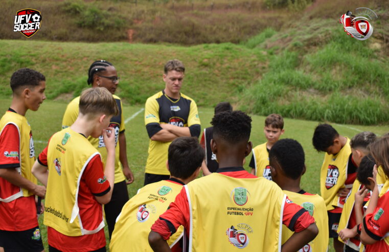 UFV Soccer Academy faz pesquisa e oferece descontos para novos alunos