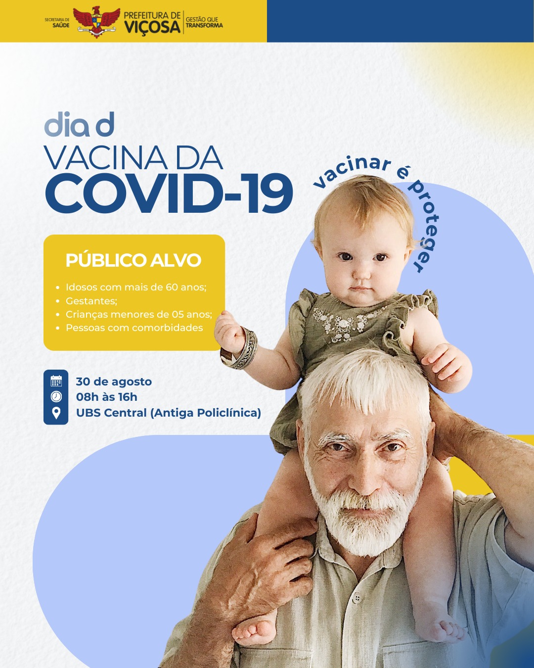 Viçosa realiza vacinação contra a Covid-19