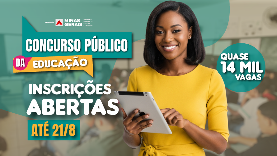 Concurso público para a Educação com vagas abertas para Viçosa