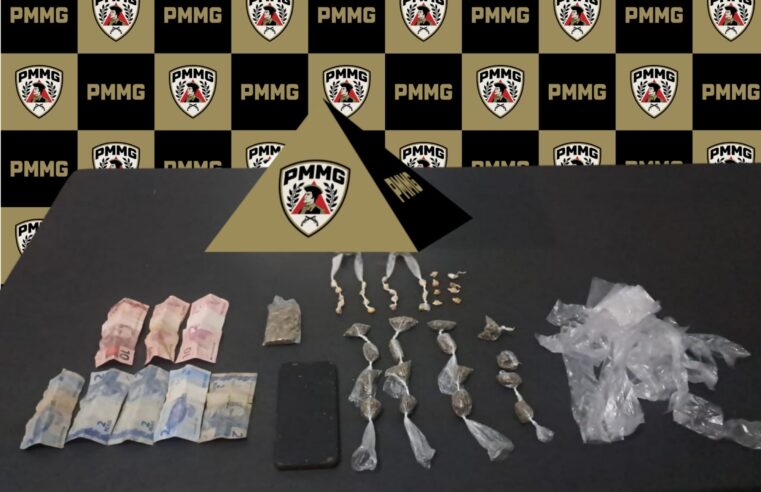 Mulher é presa por tráfico de drogas em Visconde do Rio Branco