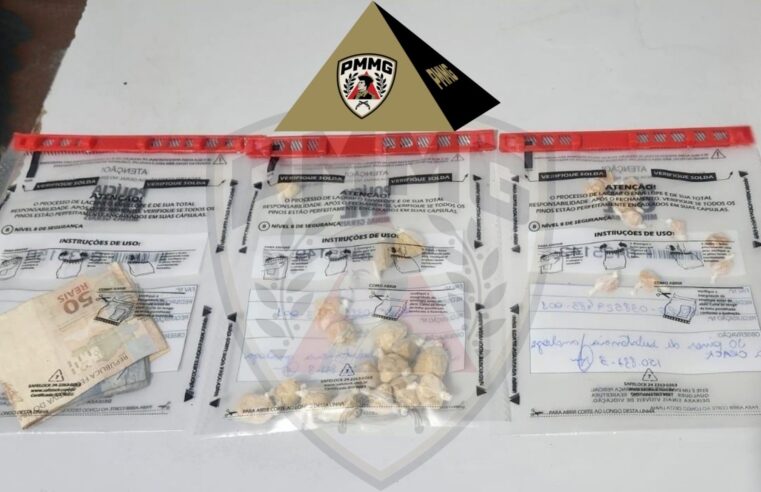 Polícia Militar apreende adolescente de 14 anos por tráfico de drogas em Ubá