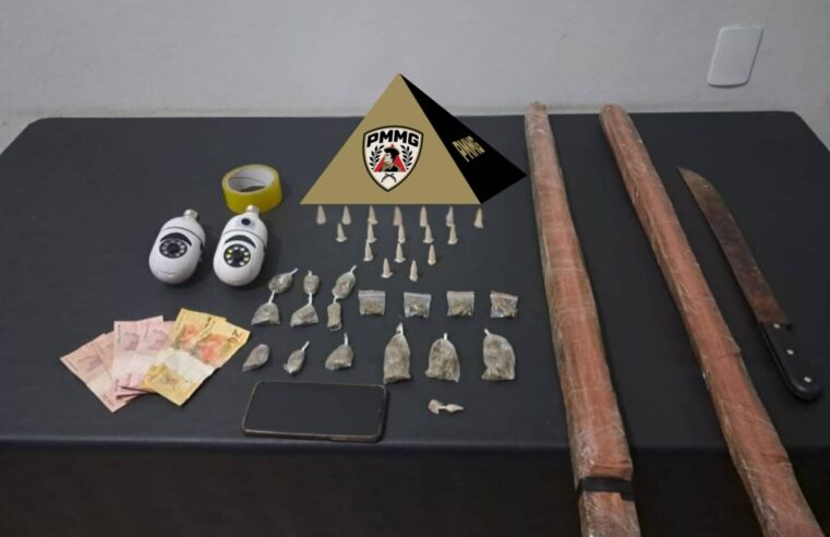 Polícia Militar prende mulher por tráfico de drogas em Visconde do Rio Branco