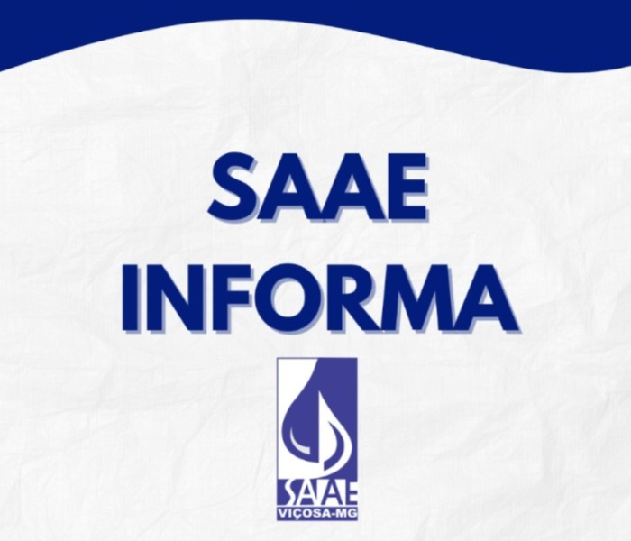 Manutenção do SAAE afeta o abastecimento de água em Viçosa