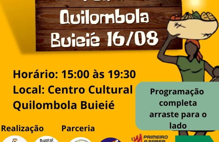 Feira Quilombola Buieié celebra cultura afro-brasileira em Viçosa