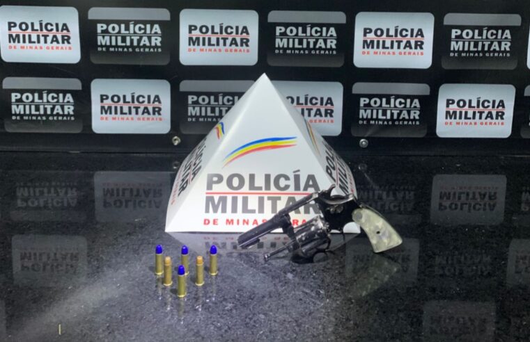 Autor foge e abandona arma durante perseguição em Ponte Nova