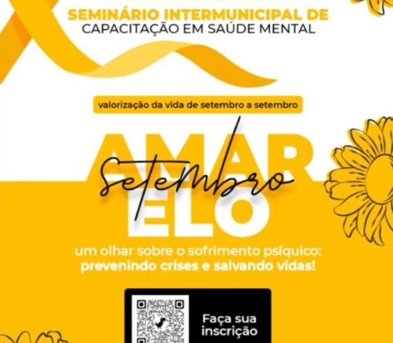 PMV sedia seminário de capacitação em saúde mental