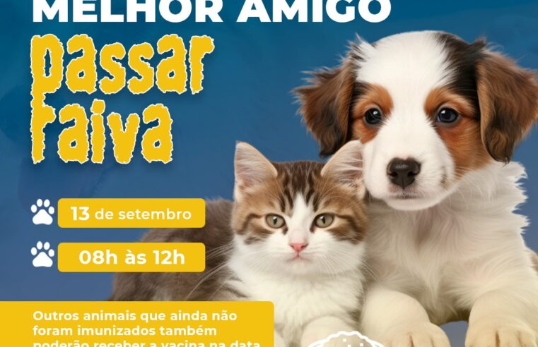 PMV anuncia segunda dose da vacina antirrábica para filhotes