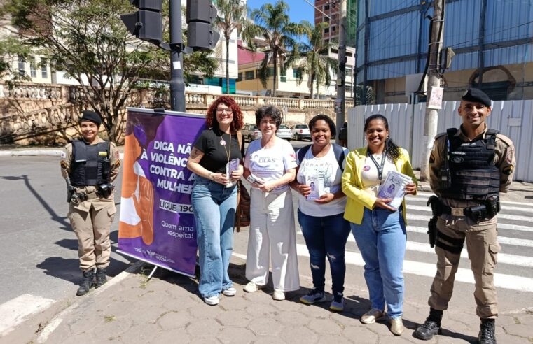 Prefeitura de Viçosa realiza ação contra a violência à mulher
