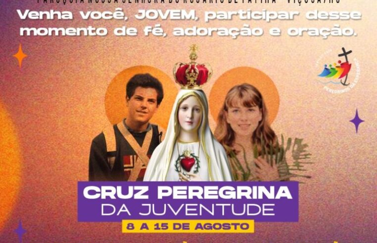 Paróquia Nossa Senhora de Fátima recebe Cruz Peregrina com programação especial em Viçosa