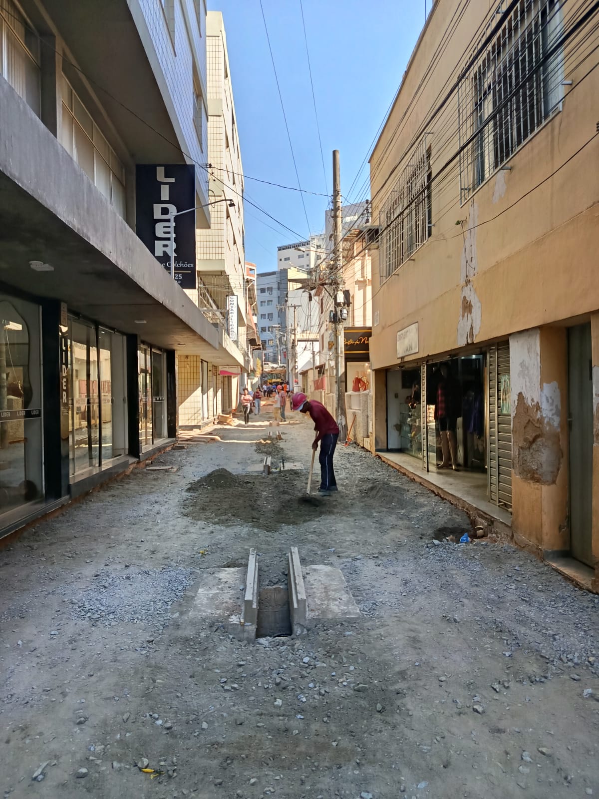 Compactação da Doutor Horta é iniciada, em Viçosa