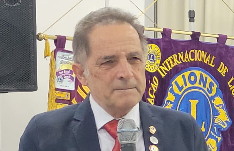 Zé do Pedal assume presidência do Conselho de Governadores do Lions Clube e reforça compromisso com causas humanitárias