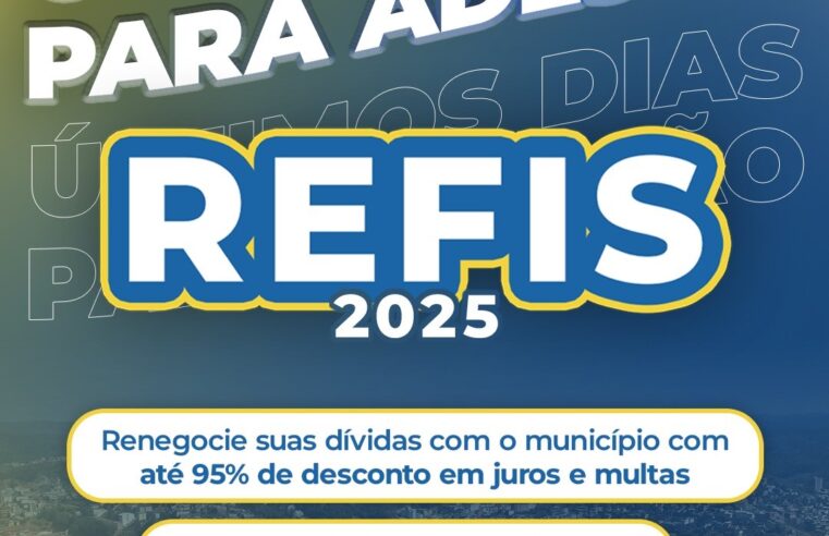 Prazo para adesão ao REFIS 2025 em Viçosa termina nesta quinta-feira
