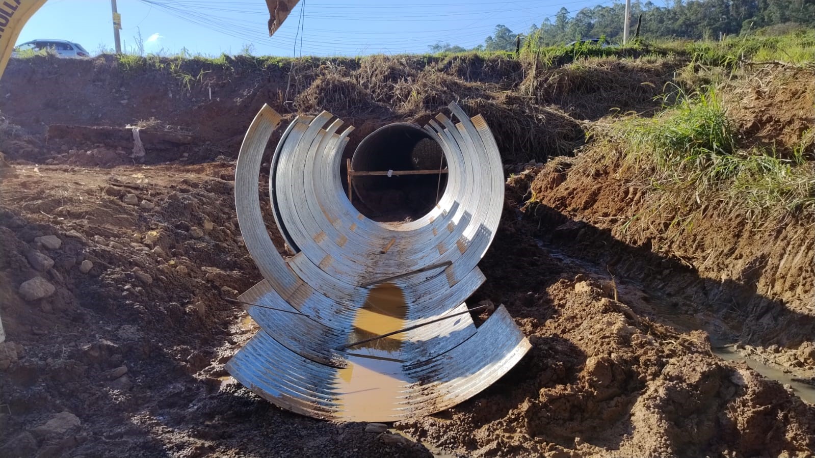 Prefeitura avança em obras para construção de trevo em Novo Silvestre