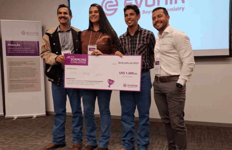Estudantes da UFV vencem Concurso de Inovação em Agronegócio