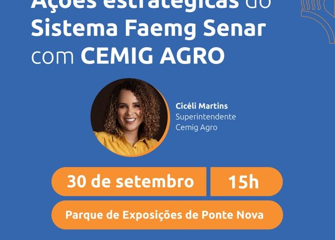 Cemig Agro será tema de reunião com produtores rurais em Ponte Nova