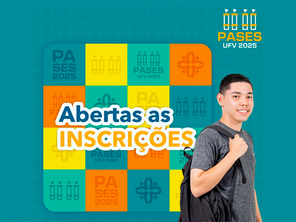 Inscrições para o Pases da UFV seguem até 26 de setembro