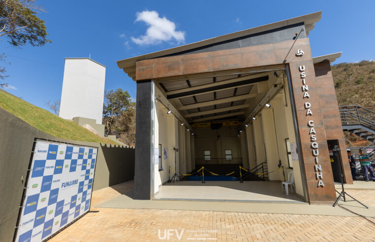UFV e Funarbe inauguram revitalização da usina hidrelétrica da Casquinha em Canaã