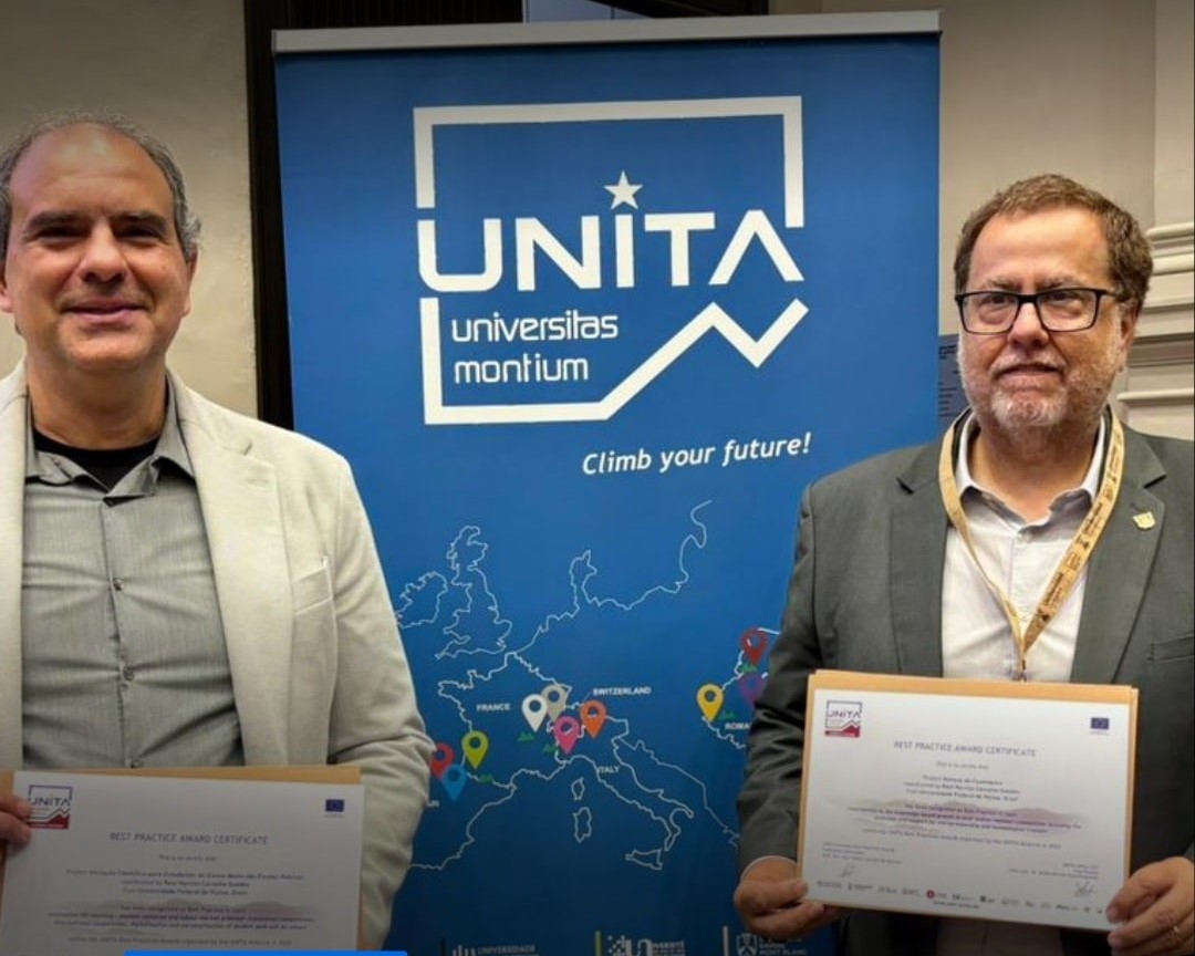 UFV conquista dois prêmios internacionais da rede UNITA na Espanha