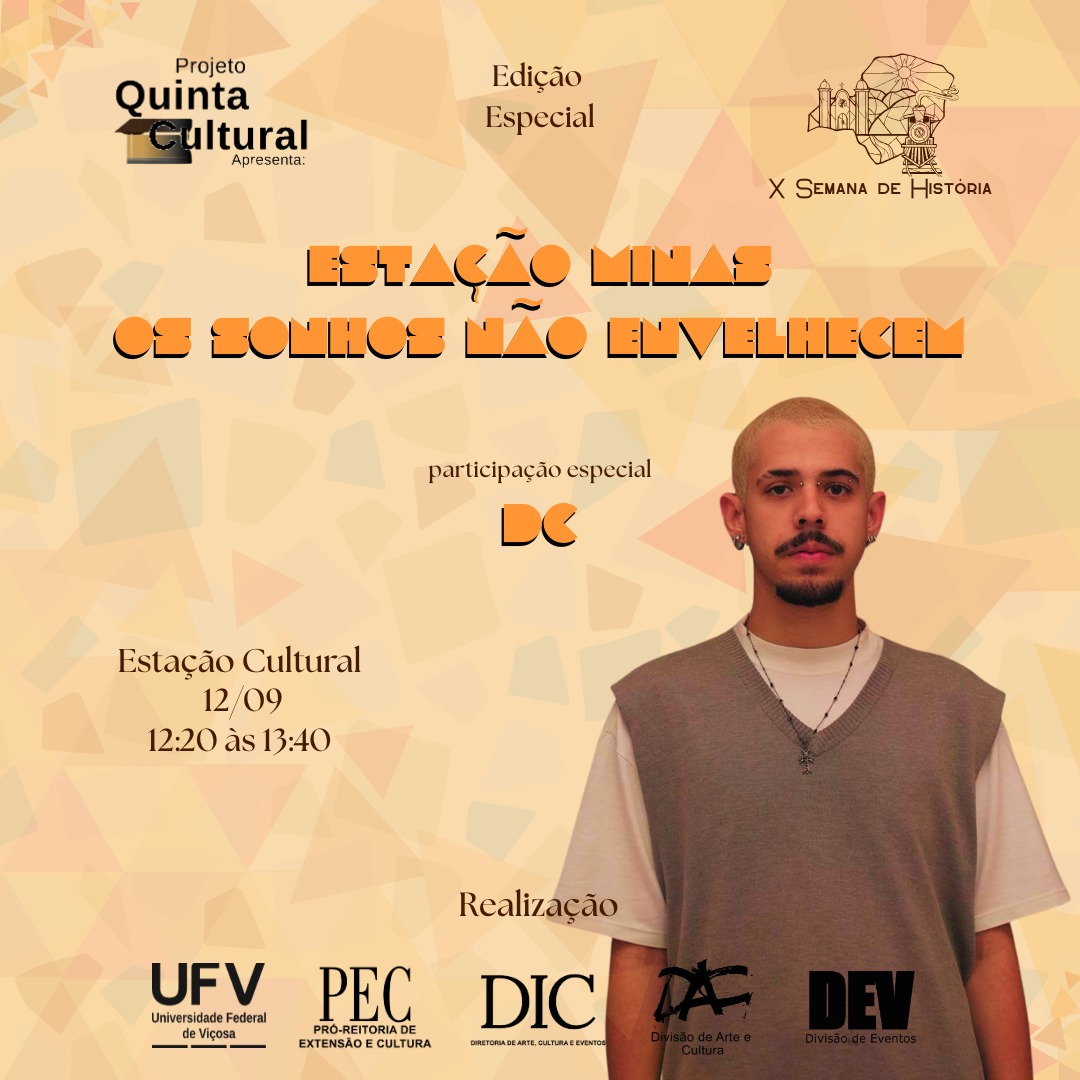 Show Estação Minas celebra a musicalidade mineira no Campus da UFV