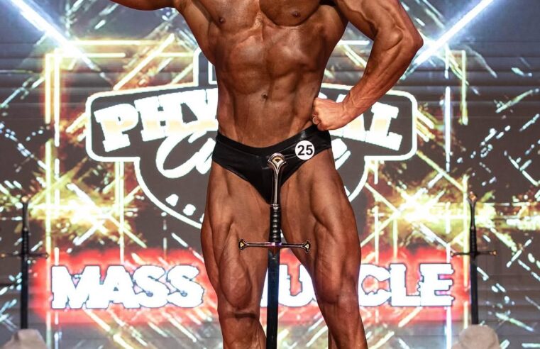 Viçosense vence competição de fisiculturismo nos Estados Unidos