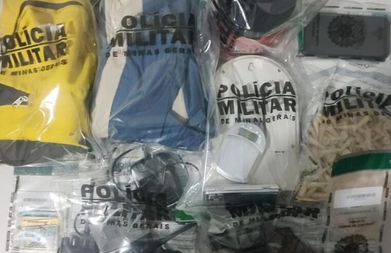 Perseguição em Ubá leva à prisão por posse de arma, drogas e veículo clonado