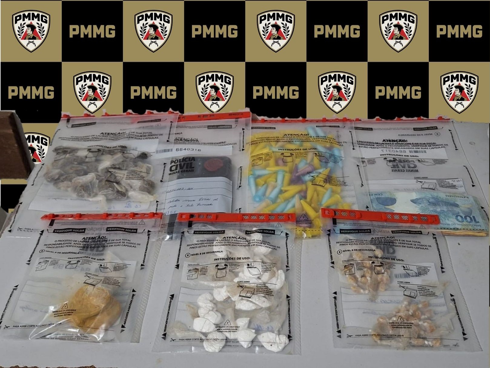 PM prende suspeito de tráfico de drogas em Ubá