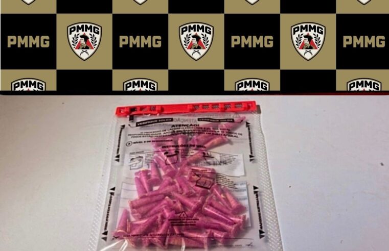 PM apreende cocaína em residência em Ubá