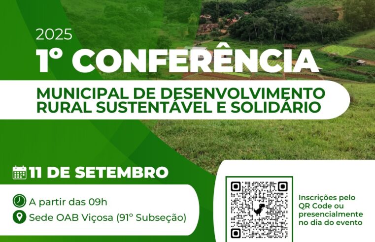 PMV realiza 1ª Conferência de desenvolvimento Rural Sustentável