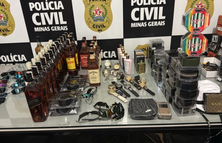 Operação Deslike em Ubá prende suspeito e apreende materiais avaliados em mais de R$ 500 mil
