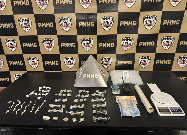 PM apreende drogas e menor por tráfico em Viçosa