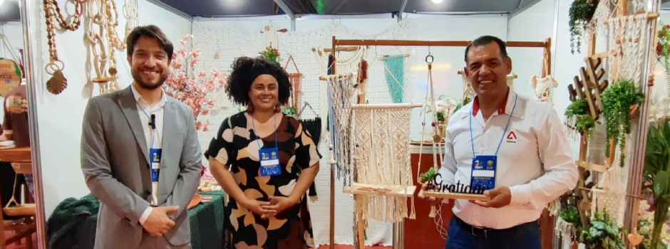 Idene viabiliza participação gratuita de pequenos empreendedores em feiras e exposições