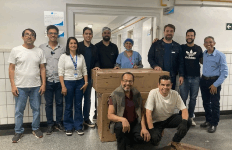 Projeto Salve Vidas doa equipamentos para bloco cirúrgico de hospital em Viçosa