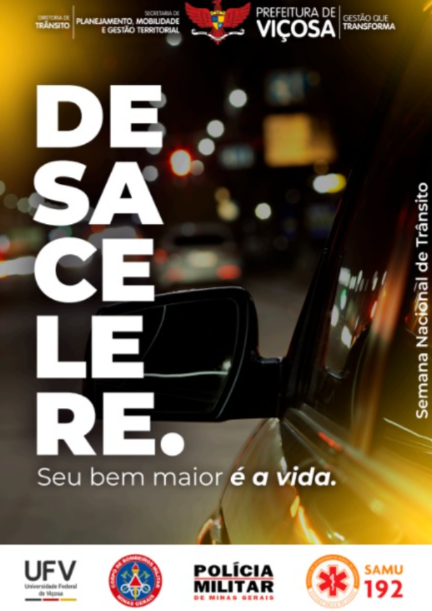 Viçosa promove blitz educativa na Semana Nacional de Trânsito