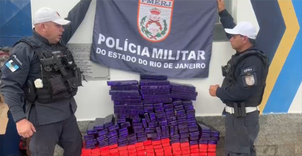 PM do Rio de Janeiro Intercepta Carregamento de Maconha Destinado a Ubá