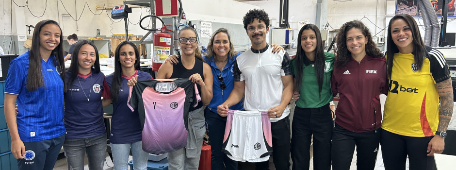 Minas sai na frente com criação de uniformes exclusivos para o futebol feminino