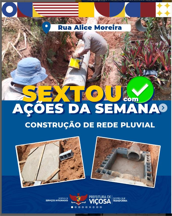 PMV realiza série de obras e serviços em bairros e zona rural