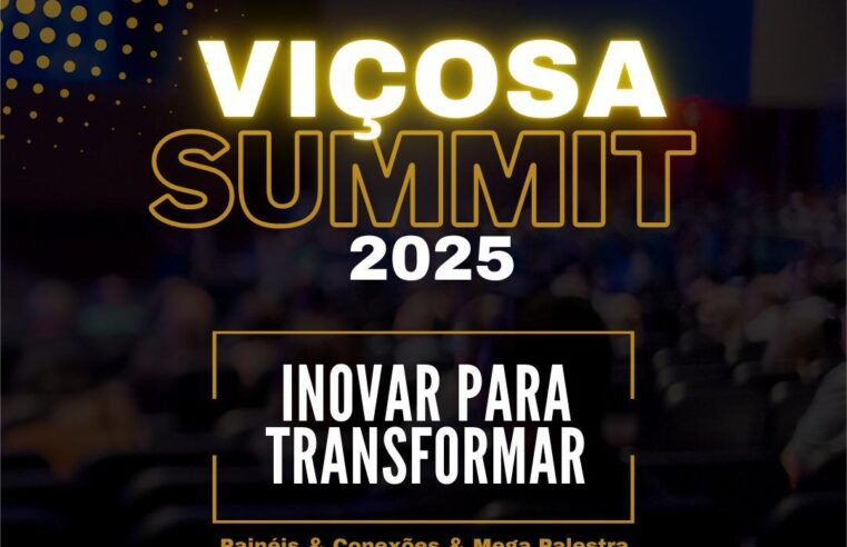 Viçosa Summit: Cidade sedia encontro de inovação e tecnologia