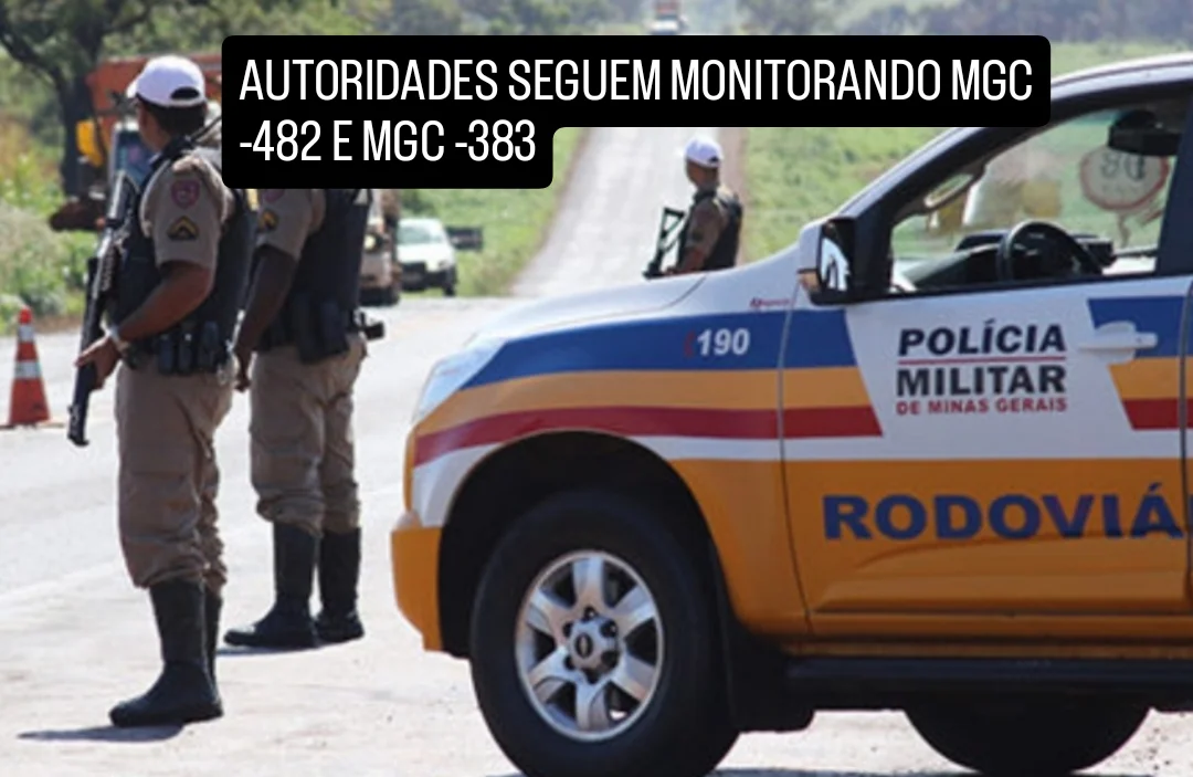 Operações intensificadas nas MGC-482 e MGC-383 resultam em prisões, apreensões e autuações