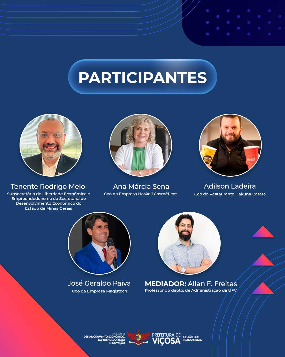 Viçosa promove evento “Superar para Empreender” com foco em liberdade econômica e resiliência