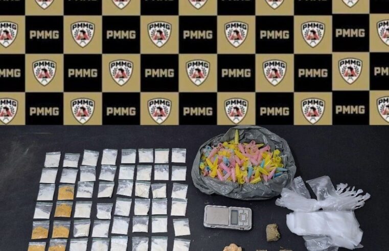 PM prende homem por tráfico de drogas no centro de VRB