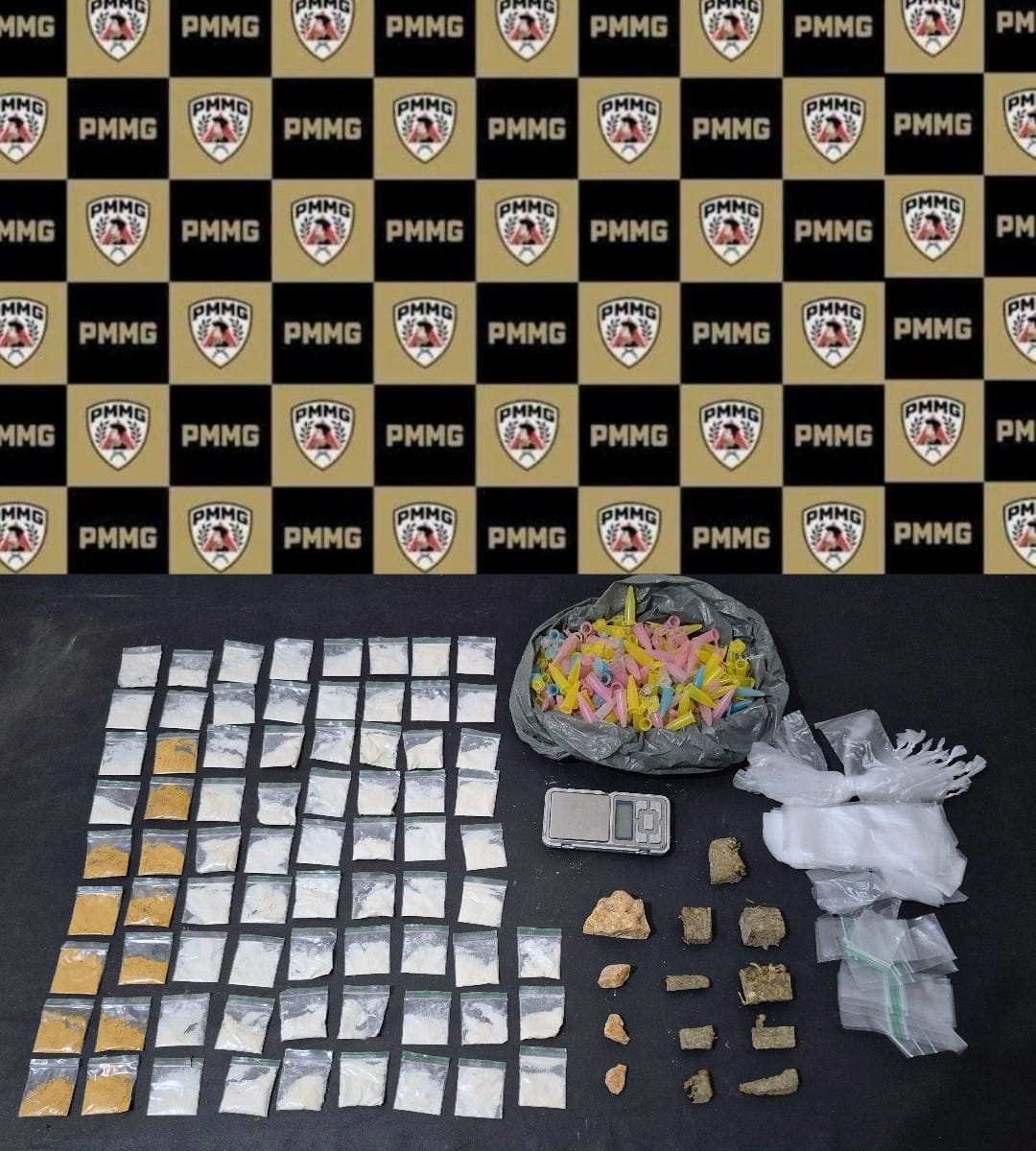PM prende homem por tráfico de drogas no centro de VRB