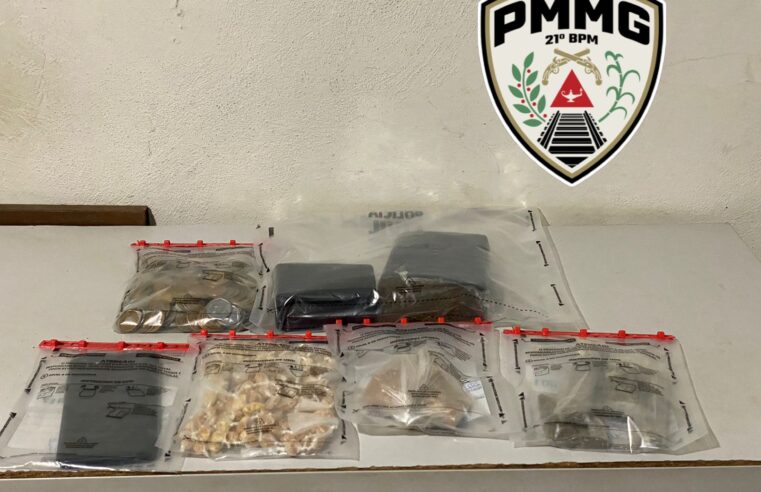 PM prende homem por tráfico de drogas em Ubá