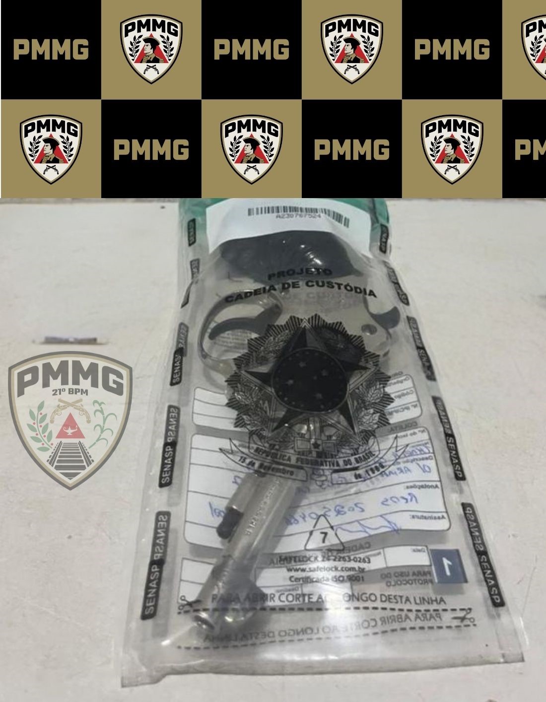 Perseguição em Ubá termina com apreensão de adolescentes e arma de fogo