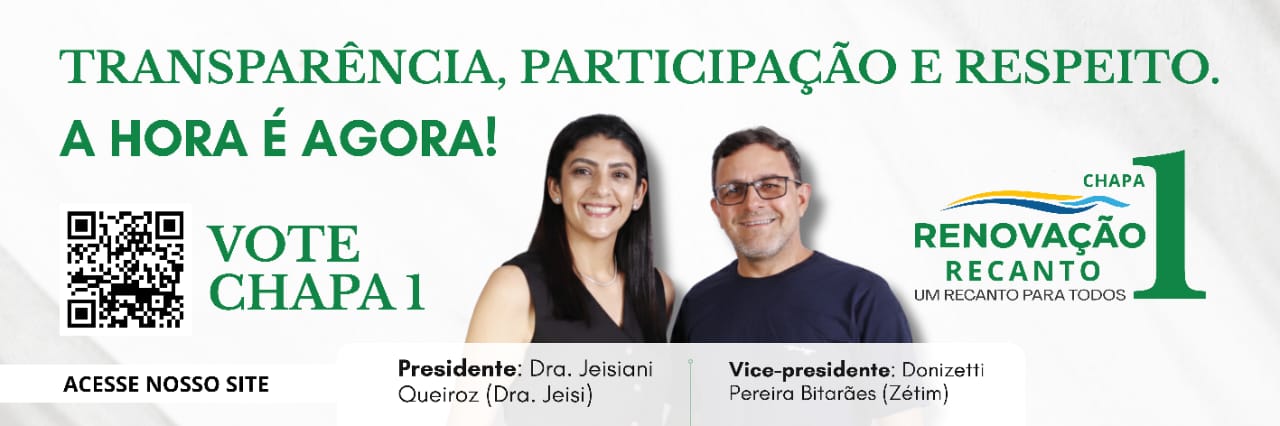 Chapa liderada por Dra. Jeisi Queiroz propõe renovação na gestão do Clube Recanto das Águas