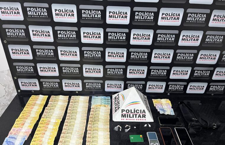 PM prende três homens e apreende drogas em Ponte Nova