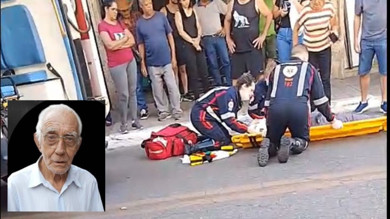 Idoso morre após ser atropelado em faixa de pedestre no centro de Viçosa