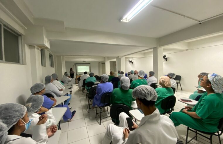 Hospital de Viçosa realiza treinamento sobre controle de infecções