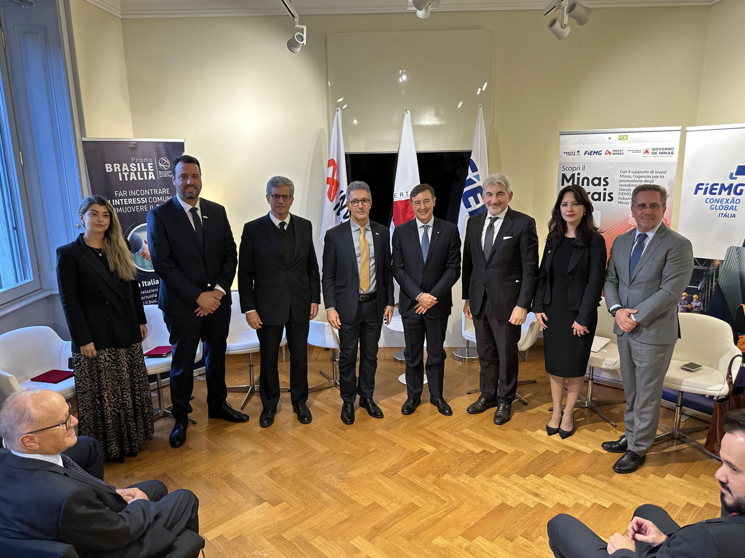 Em evento com o governador, Minas inaugura escritório de representação em Milão para ampliar atração de investimentos na Europa