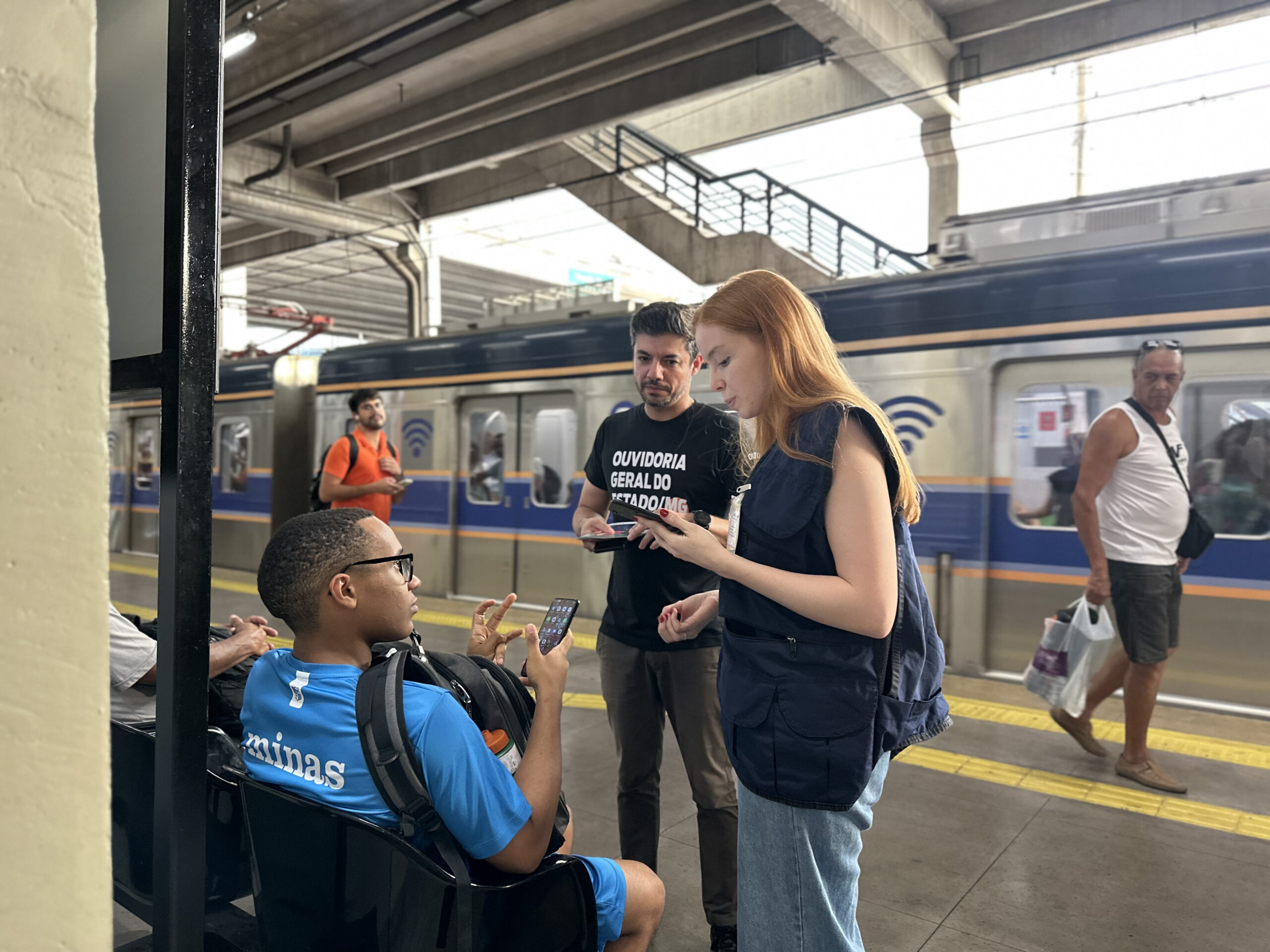 Estações de metrô recebem nova ação da parceria entre Ouvidoria-Geral do Estado e Fundação João Pinheiro