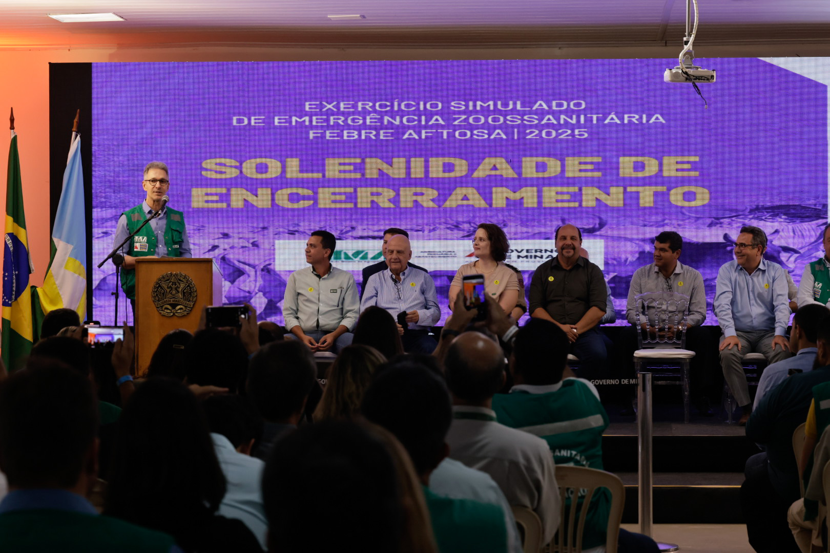 Governo de Minas realiza cerimônia de encerramento do Exercício Simulado de Atendimento a Foco de Febre Aftosa